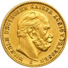 German States - Prussia. 20 Marks, 1877-B. VF