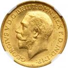 British India. Sovereign, 1918-I. NGC MS63