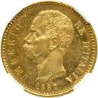 Italy. 20 Lire, 1882-R. NGC MS63