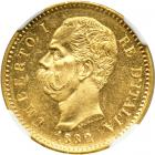 Italy. 20 Lire, 1882-R. NGC MS63