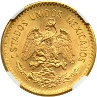 Mexico. 10 Pesos, 1917-M. NGC MS63 - 2