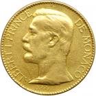 Monaco. 100 Francs, 1891-A. VF