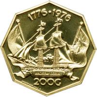 Netherlands & Colonies - Netherlands Antilles. 200 Gulden, 1976. BU - 2