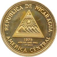 Nicaragua. 500 Cordobas, 1975. BU - 2
