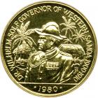 Samoa. 100 Tala, 1980. PF