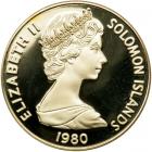 Solomon Islands. 100 Dollars, 1980. PF