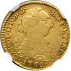 Spain. Escudo, 1780-CF (Seville). NGC VF30