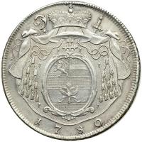 Austria - Salzburg. Taler, 1780 - 2