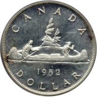 Canada. Dollar, 1952. PCGS MS65 - 2