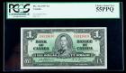 BC-21a 1937 $1. PCGS Choice About New 55PPQ