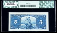 BC-23b 1937 $5. PCGS Gem New 66PPQ - 2