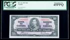 BC-24c 1937 $10. Three Consecutive. PCGS Extremely Fine 45PPQ