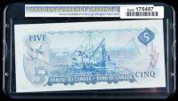 BC-48b 1972 $10. Canadian Currency Grading Service UNC64 - 2