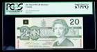 BC-58aS 1991 $20. Specimen. PCGS Superb Gem New 67PPQ