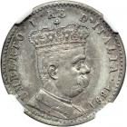 Italian Colonies - Eritrea. Lira, 1891-R. NGC EF