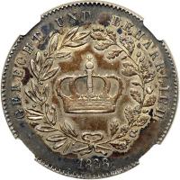 German States - Bavaria. Taler, 1828. NGC EF45 - 2