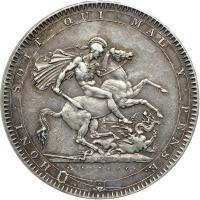 Great Britain. Crown, 1818. ANACS EF45 - 2