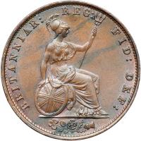 Great Britain. Halfpenny, 1853. UNC - 2
