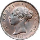 Great Britain. Halfpenny, 1855. UNC