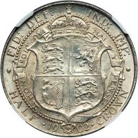Great Britain. Halfcrown, 1902. NGC MS62 - 2