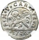 Italian States - Venice. 5 Soldi, 1734. NGC MS63