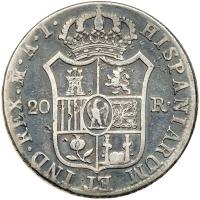 Spain. 20 Reales, 1809-AI. VG - 2