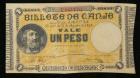 Spanish Colonies - Puerto Rico. 1 Peso, 1895. VF