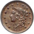 1838 N-6 R1 CAC Certified. PCGS MS64