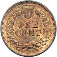 1874 Indian Head Cent - 2