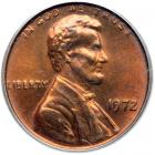 1972 Lincoln Cent. Doubled die obverse. PCGS MS64