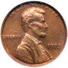 1972 Lincoln Cent. Doubled die obverse