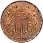 1870 Two Cents. PCGS PF62