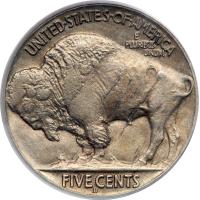 1913-D Buffalo Nickel. Type 2. PCGS AU53 - 2