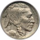 1914-D Buffalo Nickel. PCGS EF45