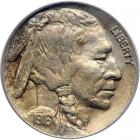 1916-D Buffalo Nickel. PCGS MS62