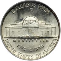 1945-P. Doubled Die Reverse. NGC MS66 - 2