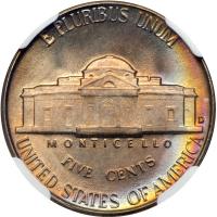 1947-D Jefferson Nickel. NGC MS67 - 2