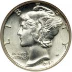 1942-S Mercury Dime. NGC MS67