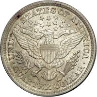 1895 Barber Quarter Dollar - 2