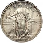 1917 Liberty Standing Quarter Dollar. Type 1. NGC MS63