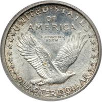 1917-S Liberty Standing Quarter Dollar. Type 1. PCGS MS61 - 2