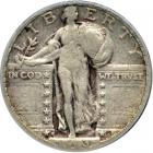1923-S Liberty Standing Quarter Dollar. PCGS F15