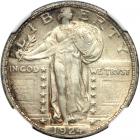 1924 Liberty Standing Quarter Dollar. NGC MS61