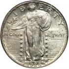 1926-D Liberty Standing Quarter Dollar. PCI MS65