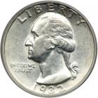 1932-D Washington Quarter Dollar. PCGS AU53