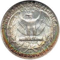 1958-D Washington Quarter Dollar. NGC MS66 - 2