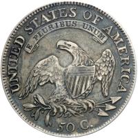 1809 Capped Bust Half Dollar. Experimental edge, "xxxx' between words. PCGS VF35 - 2