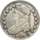 1812/1 Capped Bust Half Dollar. Large 8