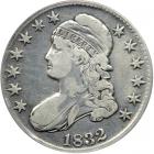 1832 Capped Bust Half Dollar. Large letters