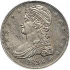 1838 Capped Bust Half Dollar. PCGS AU50